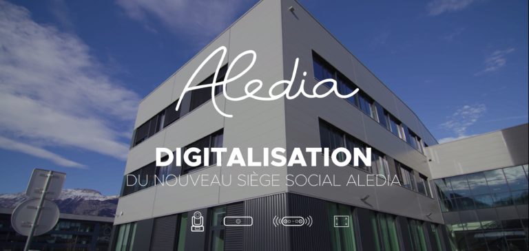 Installation complète du siège social ALEDIA
