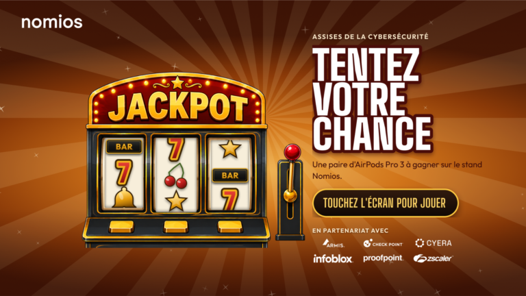 Interface tactile jackpot Nomios