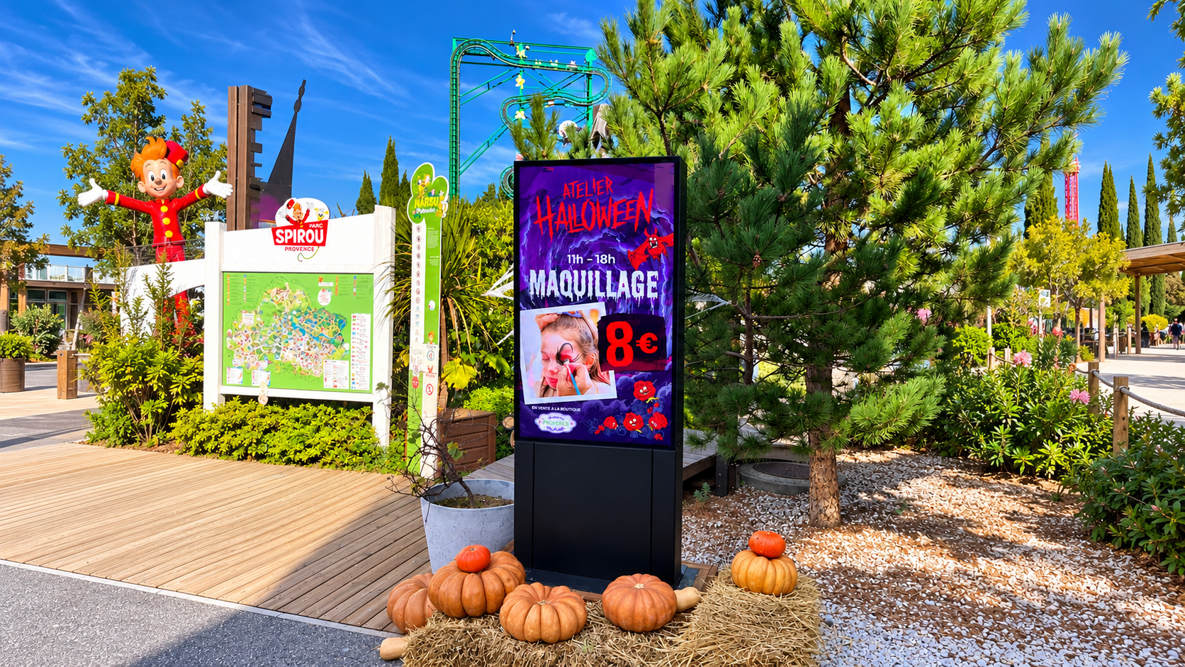 Entrée d’automne au Parc Spirou